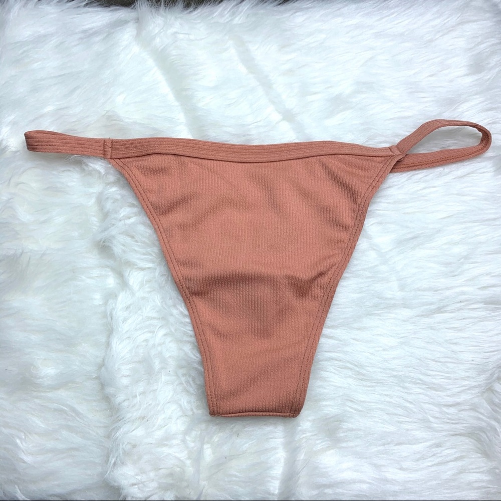 👙New! “IVY” Biege Ribbed Bikini Set - Picture 4 of 10